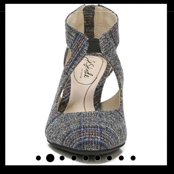 NIB LifeStride Giovanna Heel, Sz 8, Gray multi - Picture 2 of 5